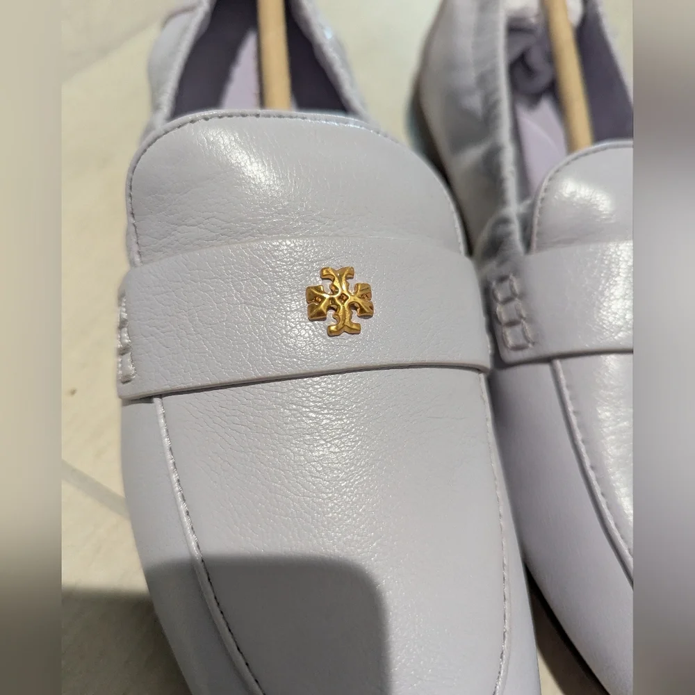Tory Burch Ballet Loafers with Gold Detail